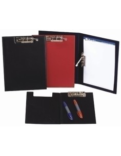 CARPETA MINICLIP SUP. IBERP.PVC Fº AZUL